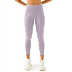 Brand New Activera Lilac Purple High Waist Tummy Control Yoga Leggings Pockets
